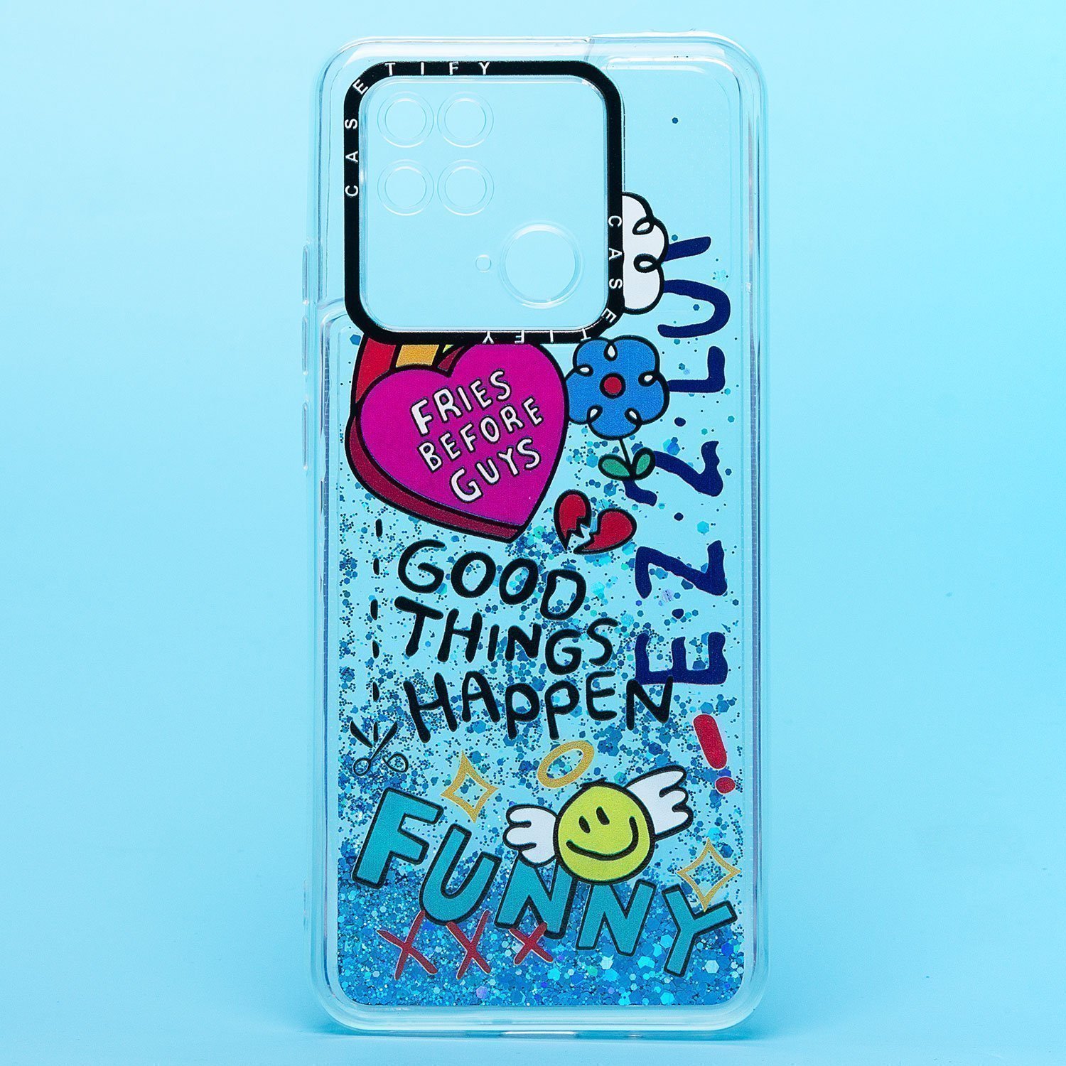 

Чехол для Xiaomi Poco C40 (220333QPG) силиконовый (рис. 334/003), Разноцветный