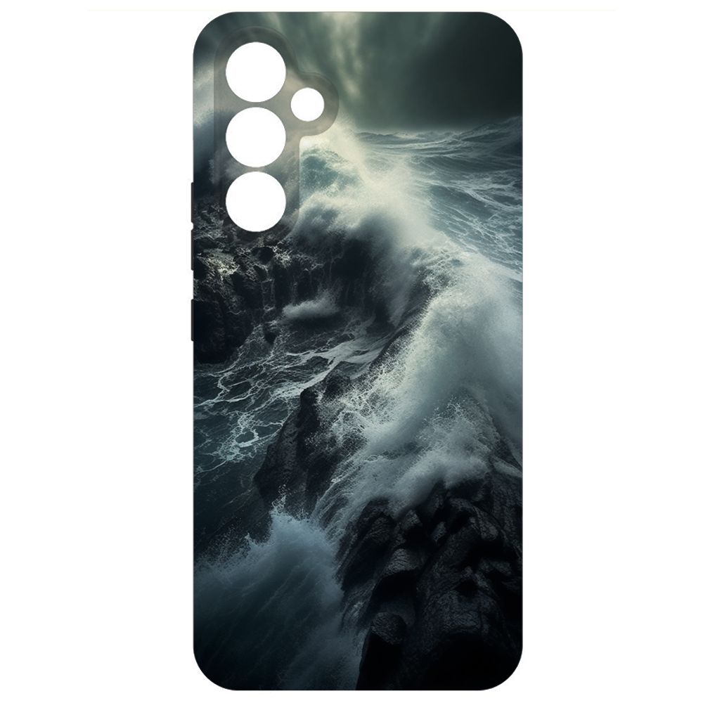 

Чехол-накладка Krutoff Soft Case Шторм для Samsung Galaxy A54 5G (A546) черный