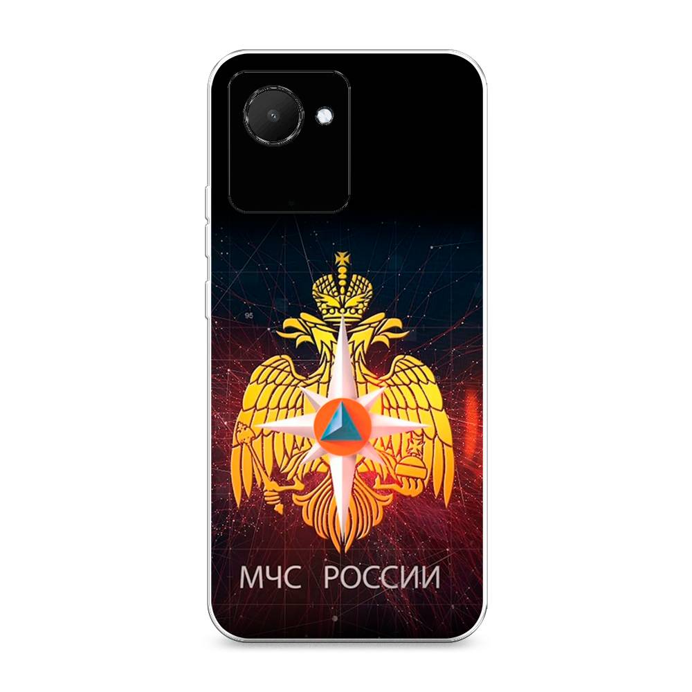 

Силиконовый чехол "МЧС России" на Realme C30, Разноцветный, 2510550-5
