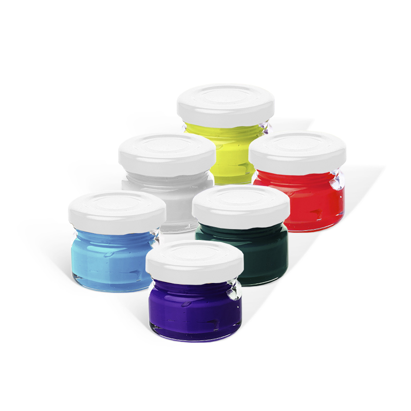 фото Краситель паста пигментная для смолы artline pigment paste набор 6 цветов, 20 г artline creativity