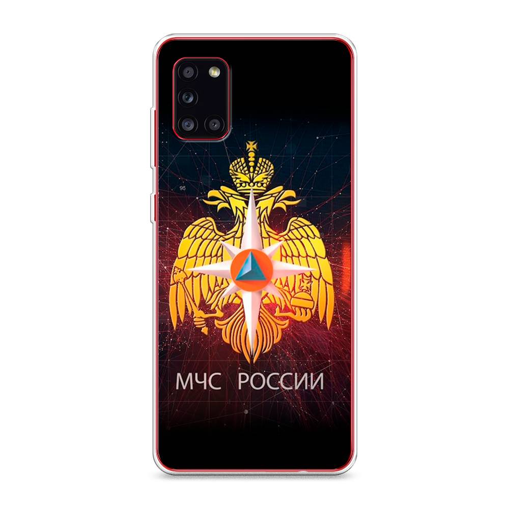 фото Силиконовый чехол "мчс россии" на samsung galaxy a31 awog