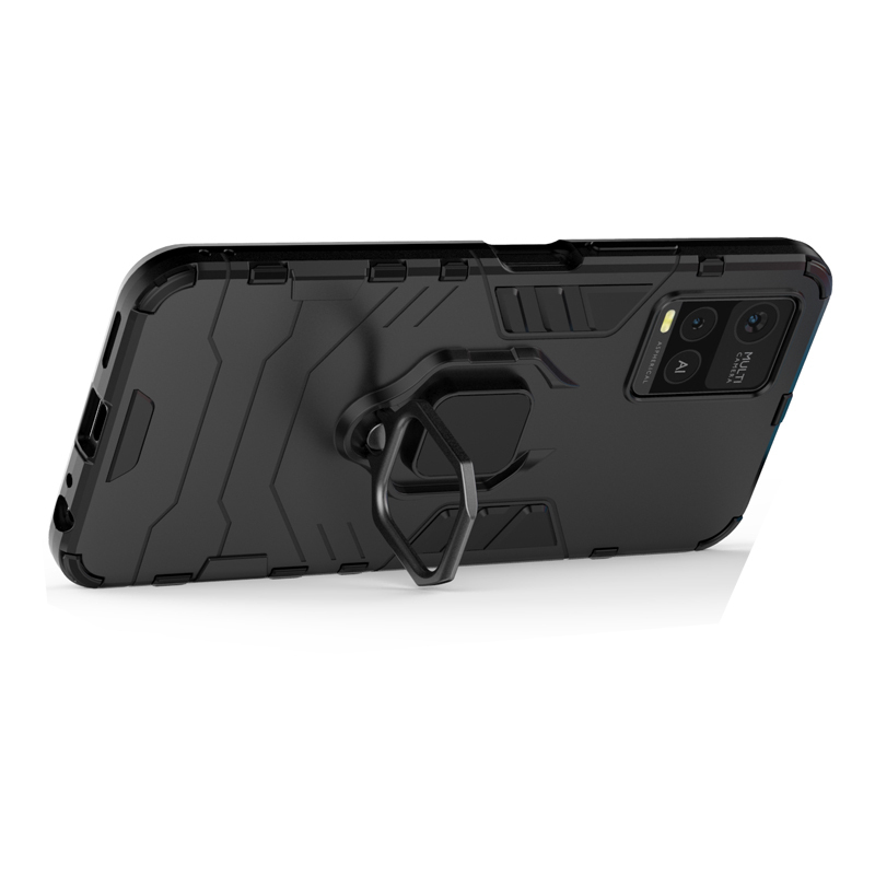 

Чехол Panther Case для Vivo Y21 / Y33s противоударный с кольцом, черный