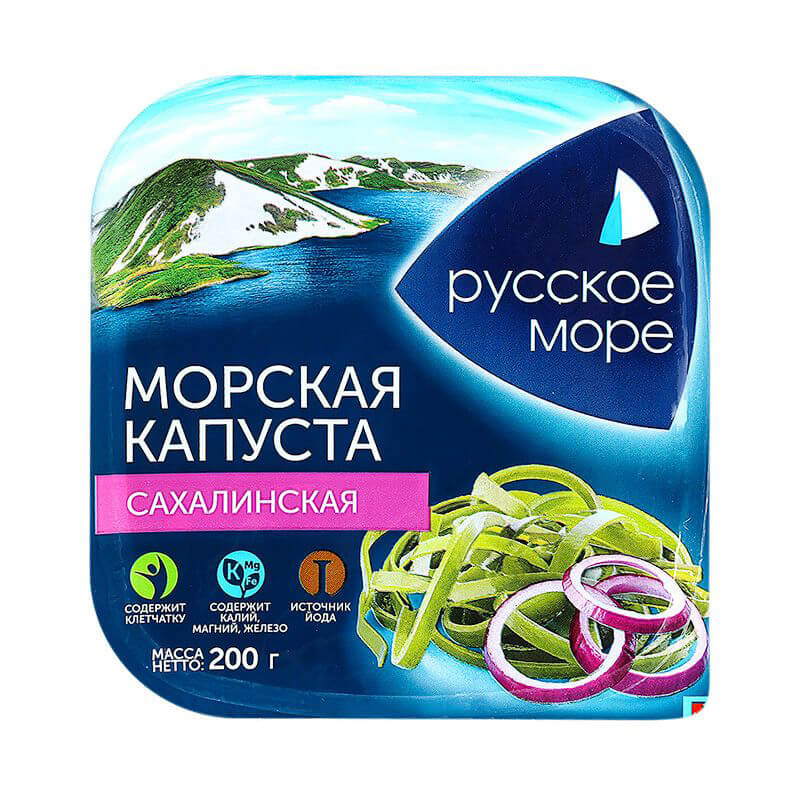 Морская капуста Русское Море Сахалинская маринованная 200 г