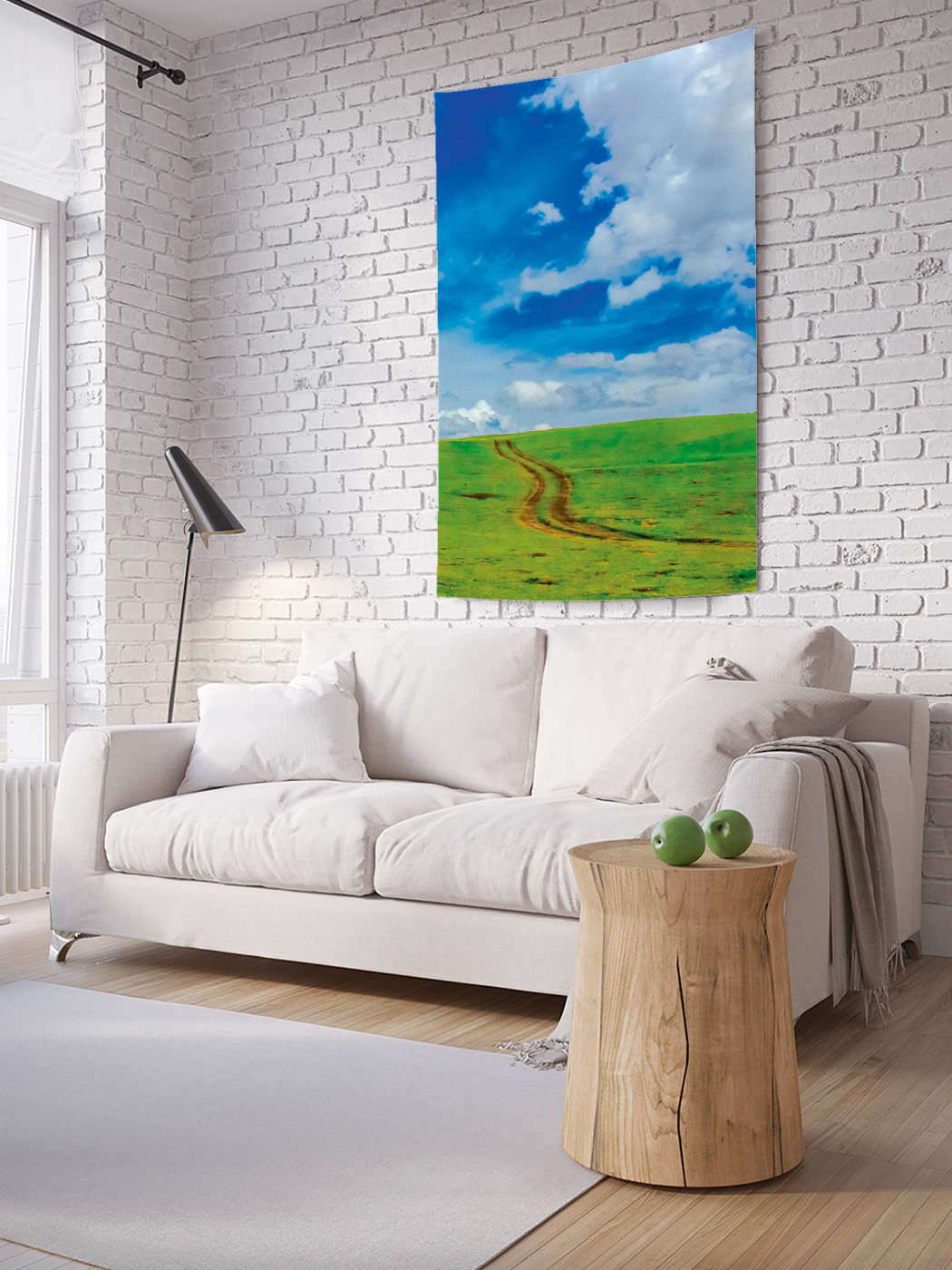 

Вертикальное фотопанно на стену JoyArty Дорога в небо 100x150 см, Дорога в небо