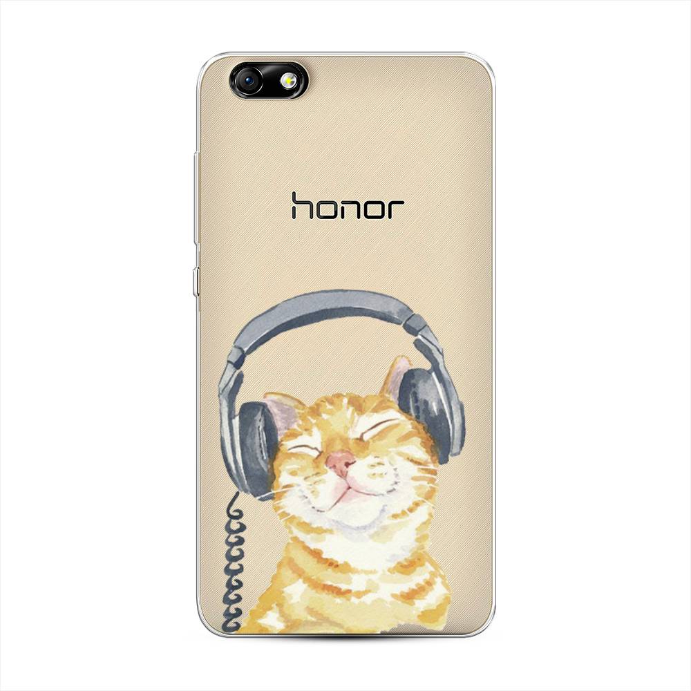 

Чехол Awog "Кот меломан" для Honor 4X