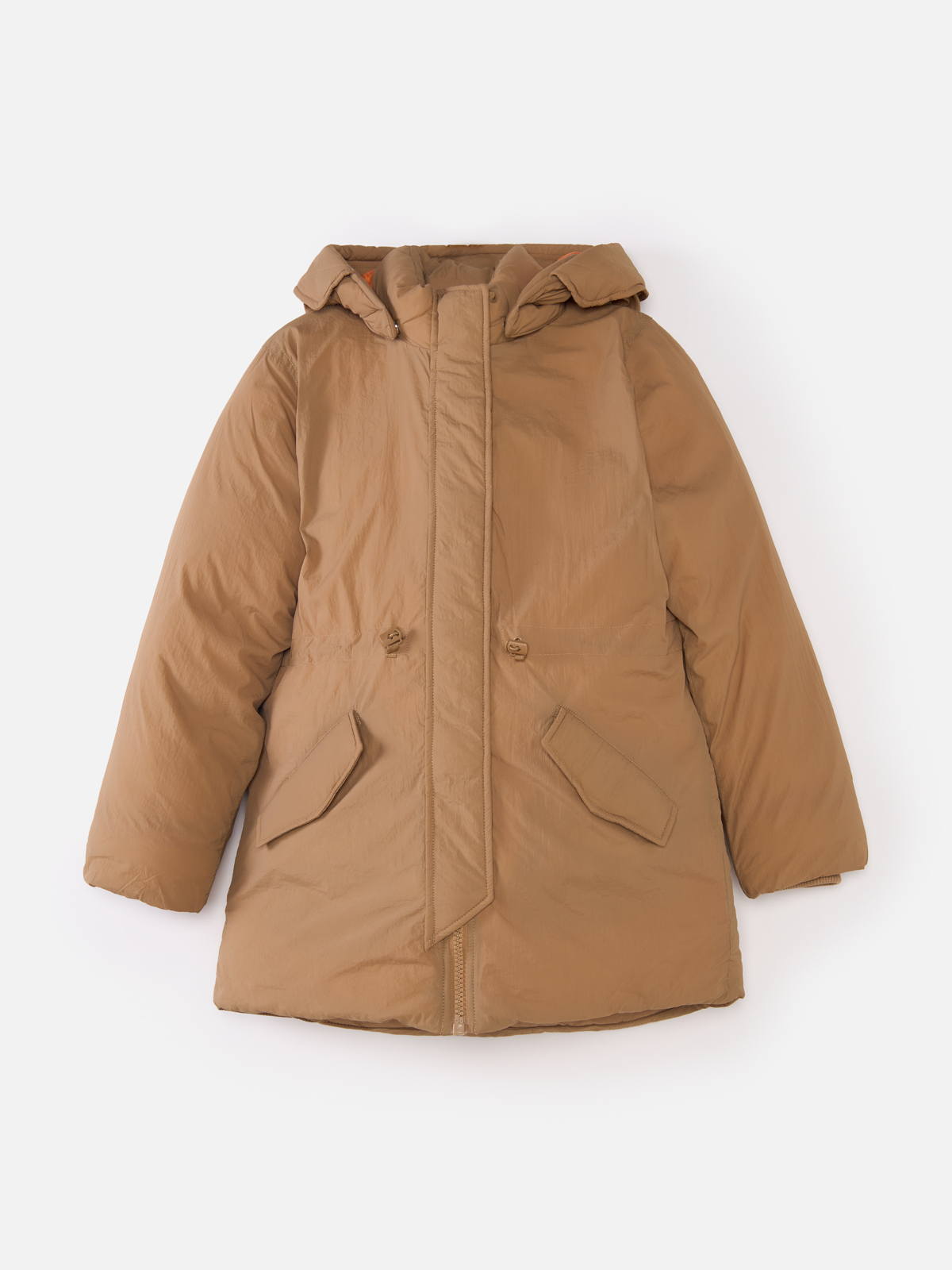 Пальто H&M для девочек, бежевый-002, размер 146, 1104078002