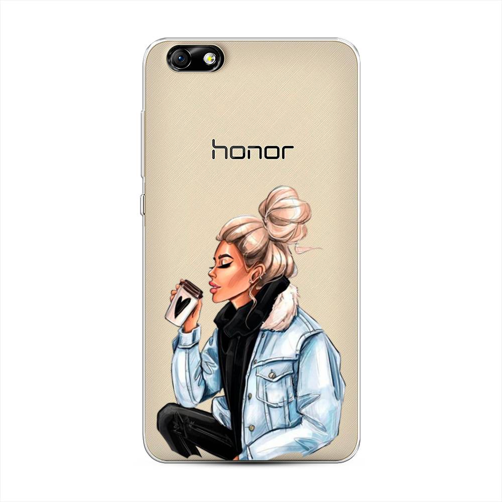 

Чехол Awog на Honor 4X "Cute girl", Разноцветный, 63550-7