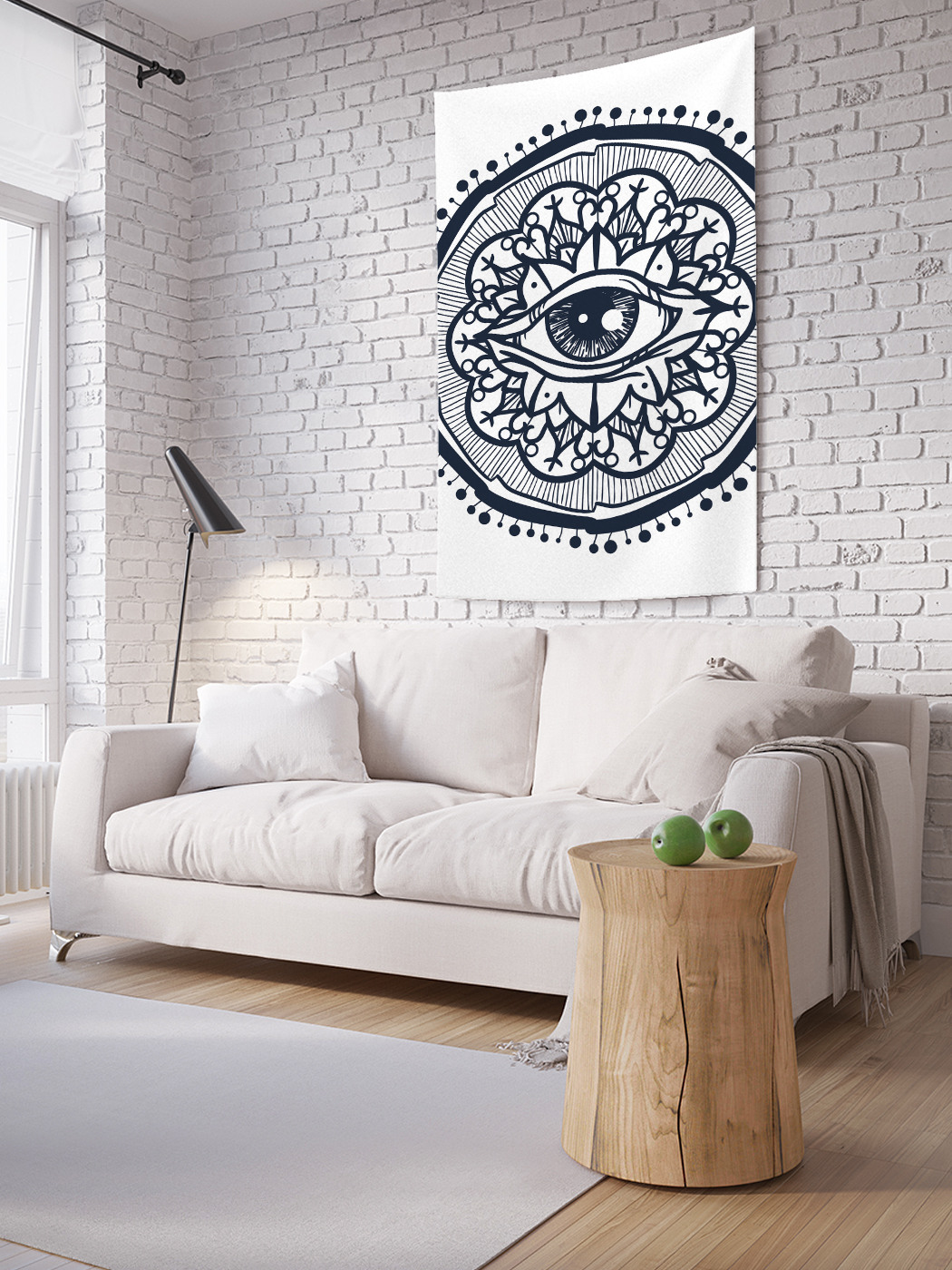 

Вертикальное фотопанно на стену JoyArty Глаз судьбы 100x150 см, Глаз судьбы