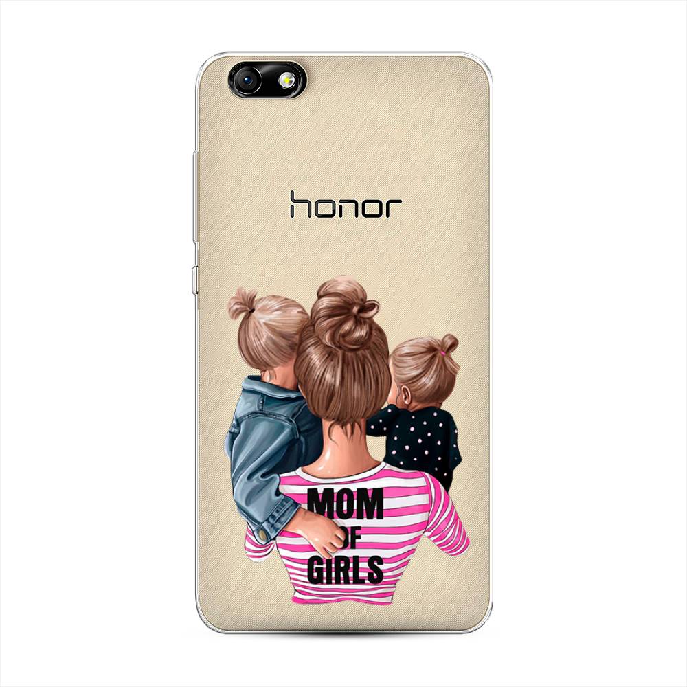 

Чехол Awog на Honor 4X "Mom of Girls", Разноцветный, 63550-6