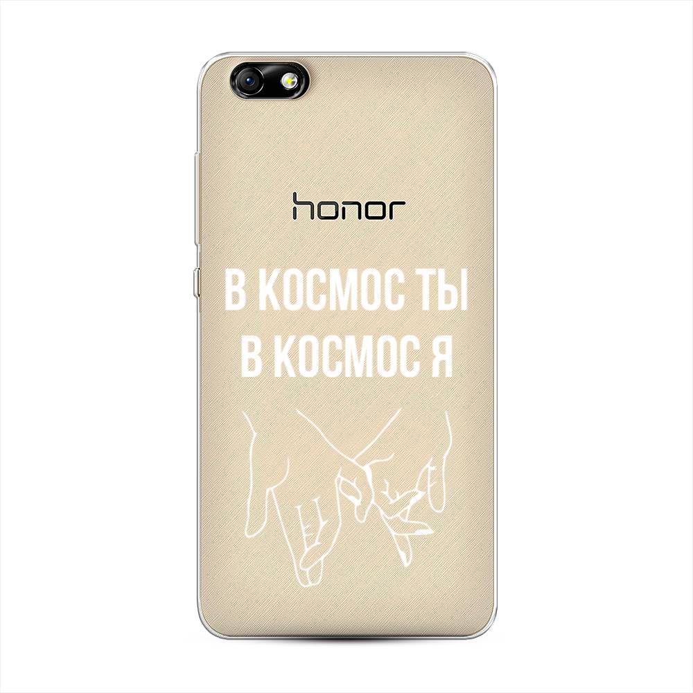 

Чехол Awog на Honor 4X "В космос ты В космос я", Разноцветный, 63550-6