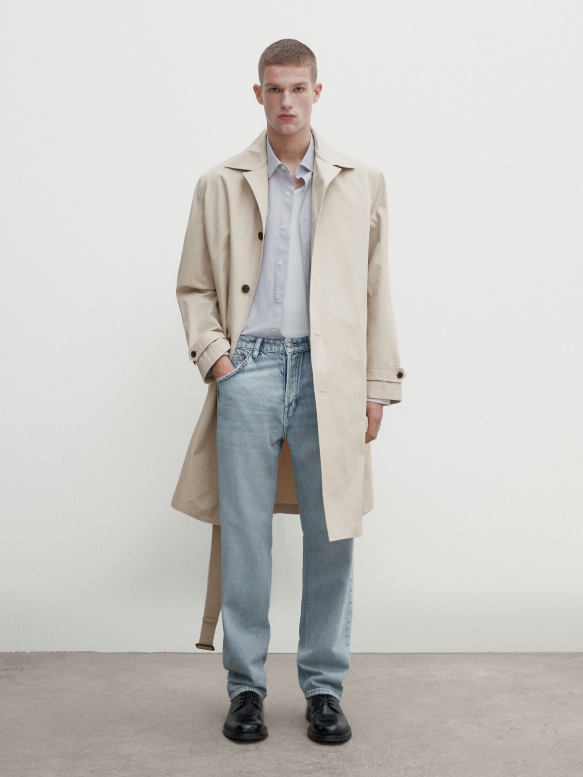 

Джинсы мужские Massimo Dutti 0051/031-I2024 синие 36, Синий, 0051/031-I2024