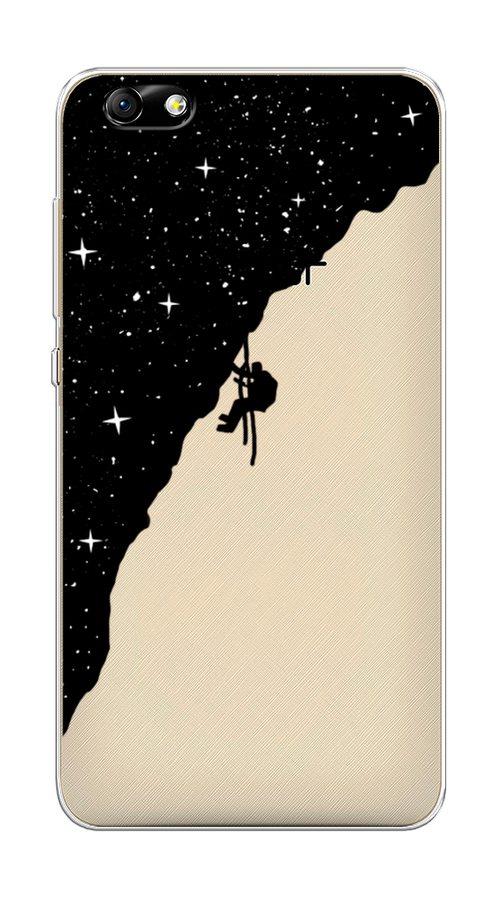 

Чехол Awog на Honor 4X "Скалолаз в космосе", Разноцветный, 63550-4