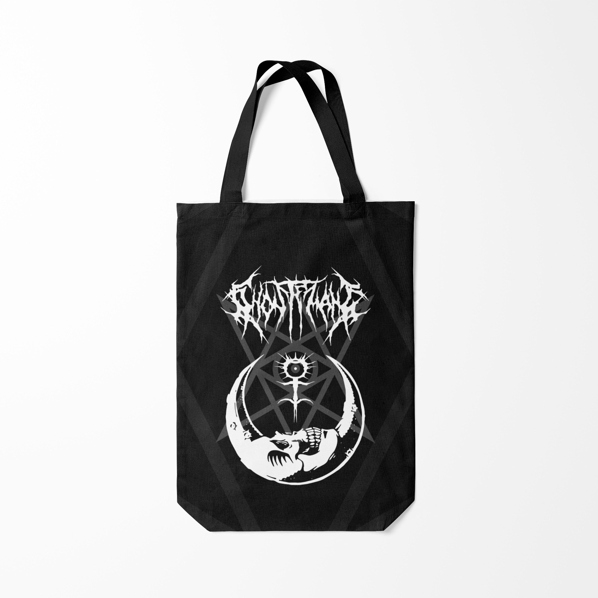 

Сумка шoппер унисекс Burnettie GHOSTEMANE, черный, GHOSTEMANE