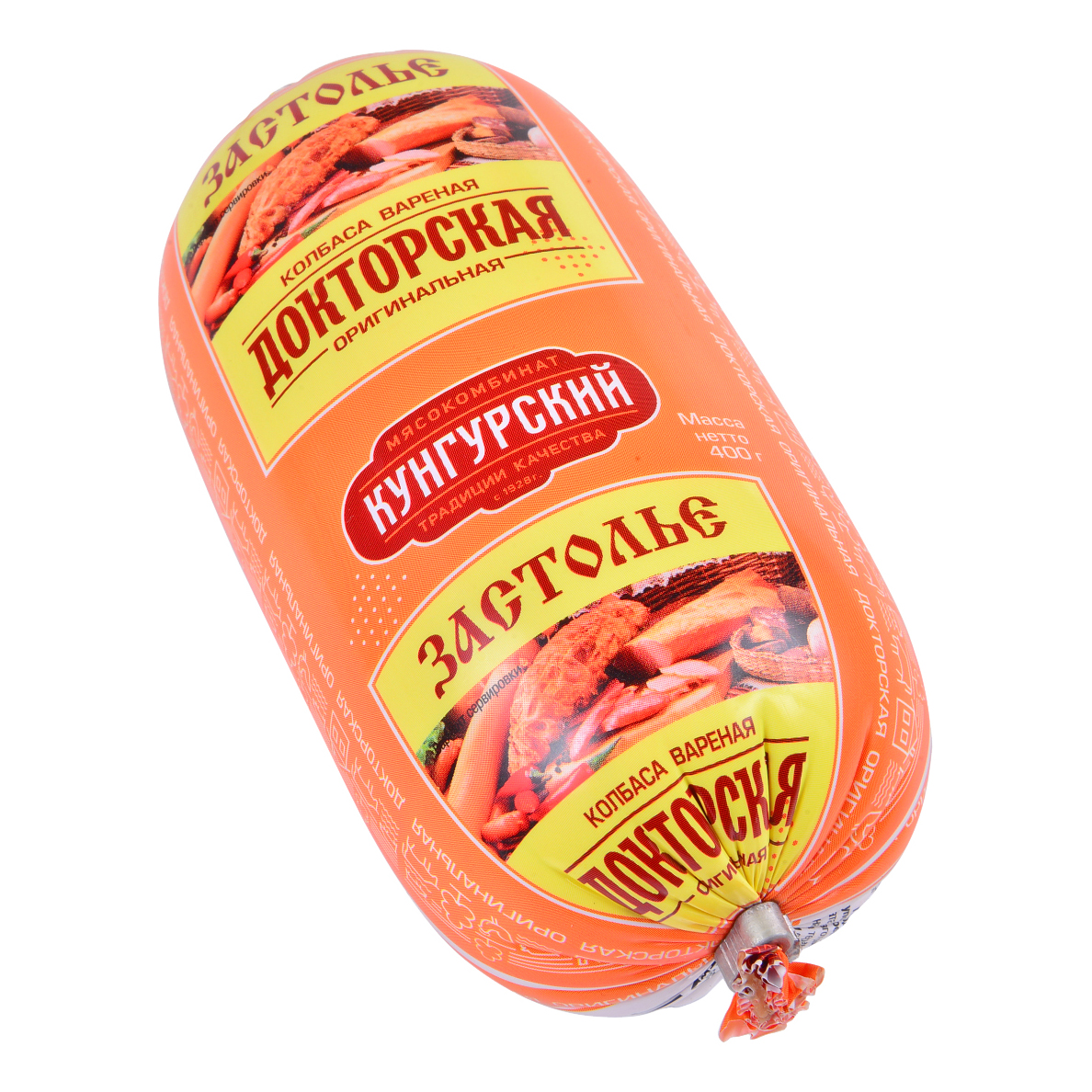 

Колбаса Кунгурский МК Докторская оригинальная вареная 400 г