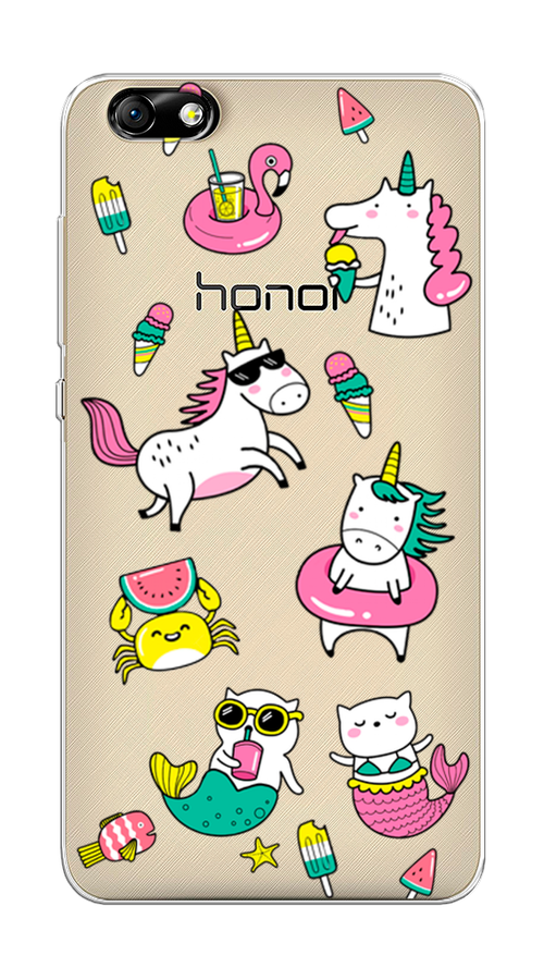 

Чехол Awog на Honor 4X "На отдыхе", Разноцветный, 63550-2