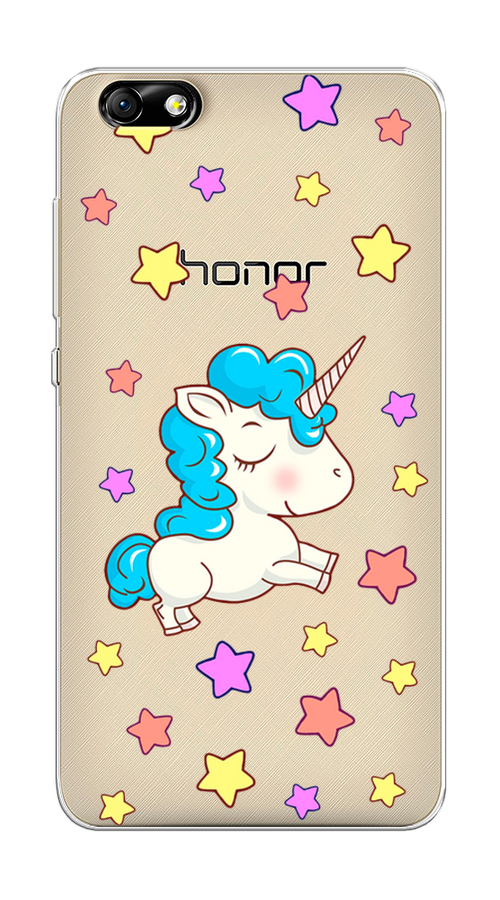 

Чехол Awog на Honor 4X "Звездный единорог", Разноцветный, 63550-2