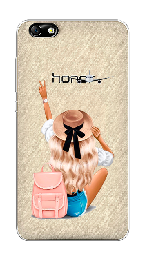 

Чехол Awog на Honor 4X "Автостопом самолетом", Разноцветный, 63550-7