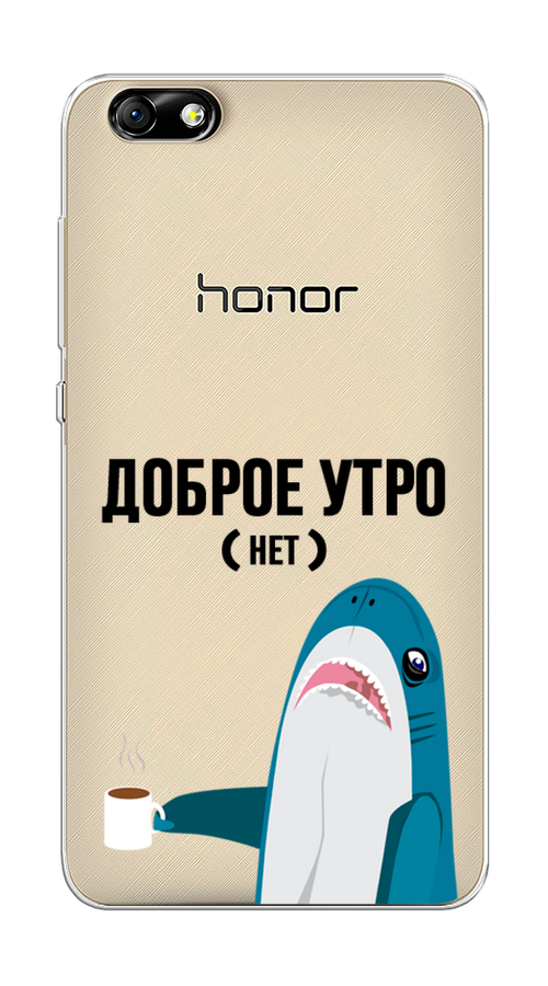 

Чехол Awog на Honor 4X "Доброе утро", Разноцветный, 63550-2