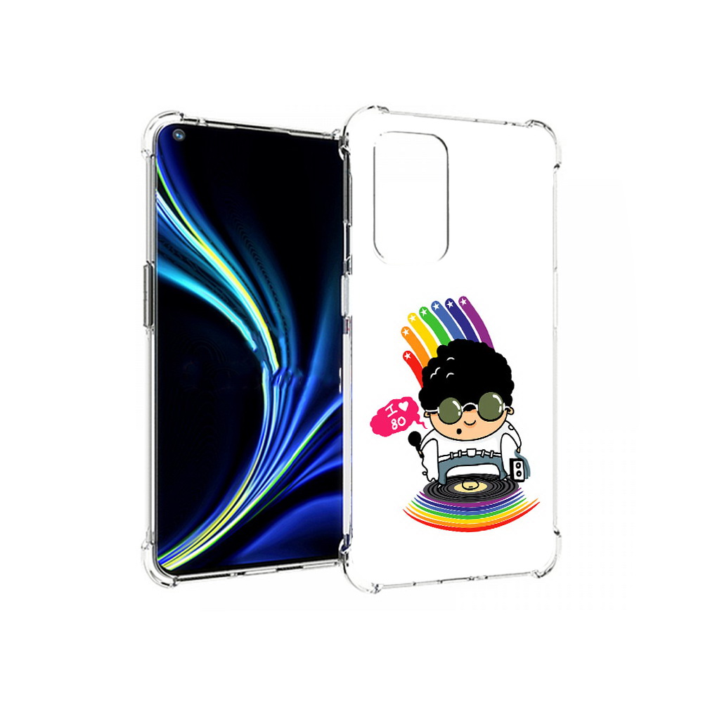 

Чехол MyPads Tocco для OnePlus 9 Я люблю 80-е (PT159409.128.205), Прозрачный, Tocco