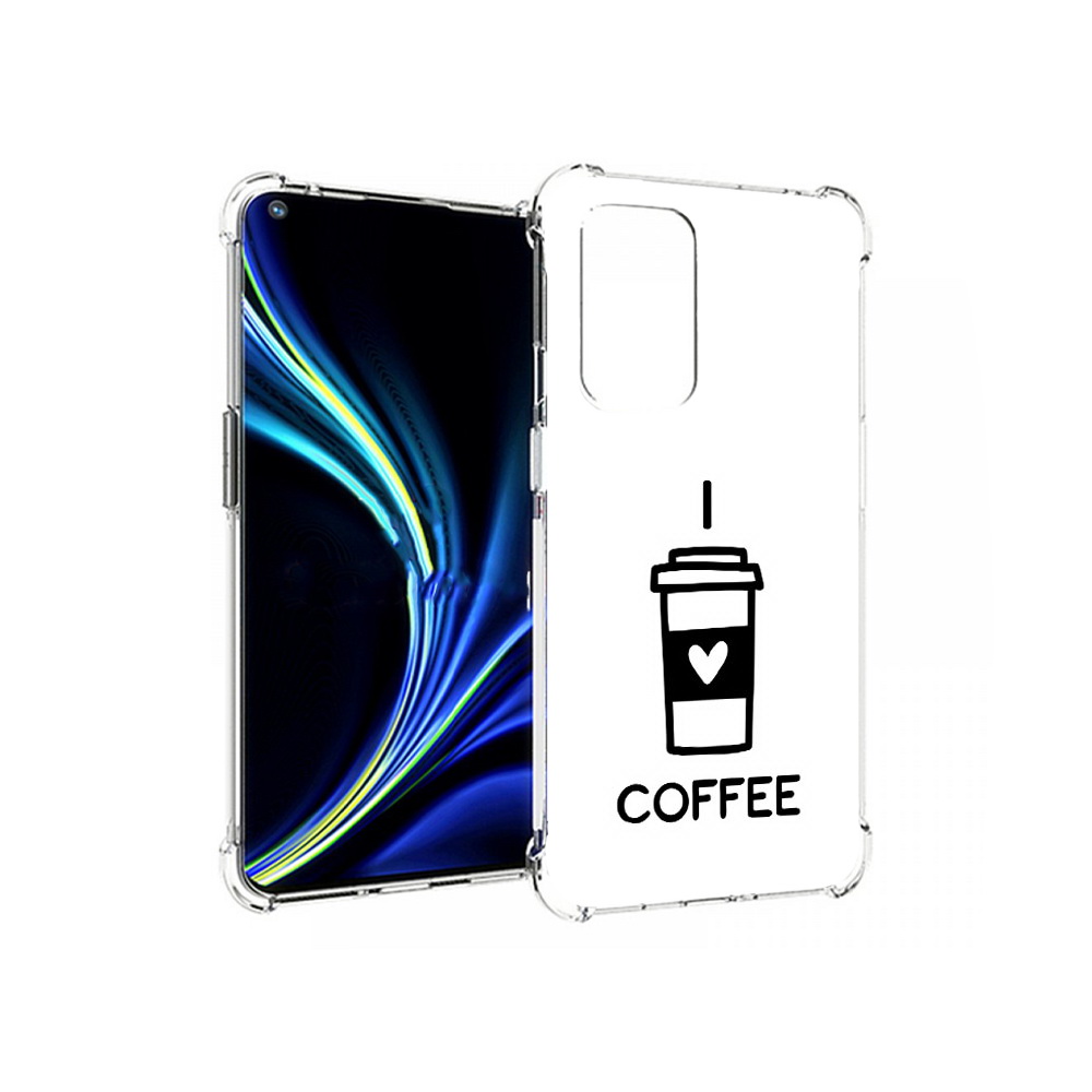 Чехол MyPads Tocco для OnePlus 9 Я люблю кофе (PT159409.128.206)