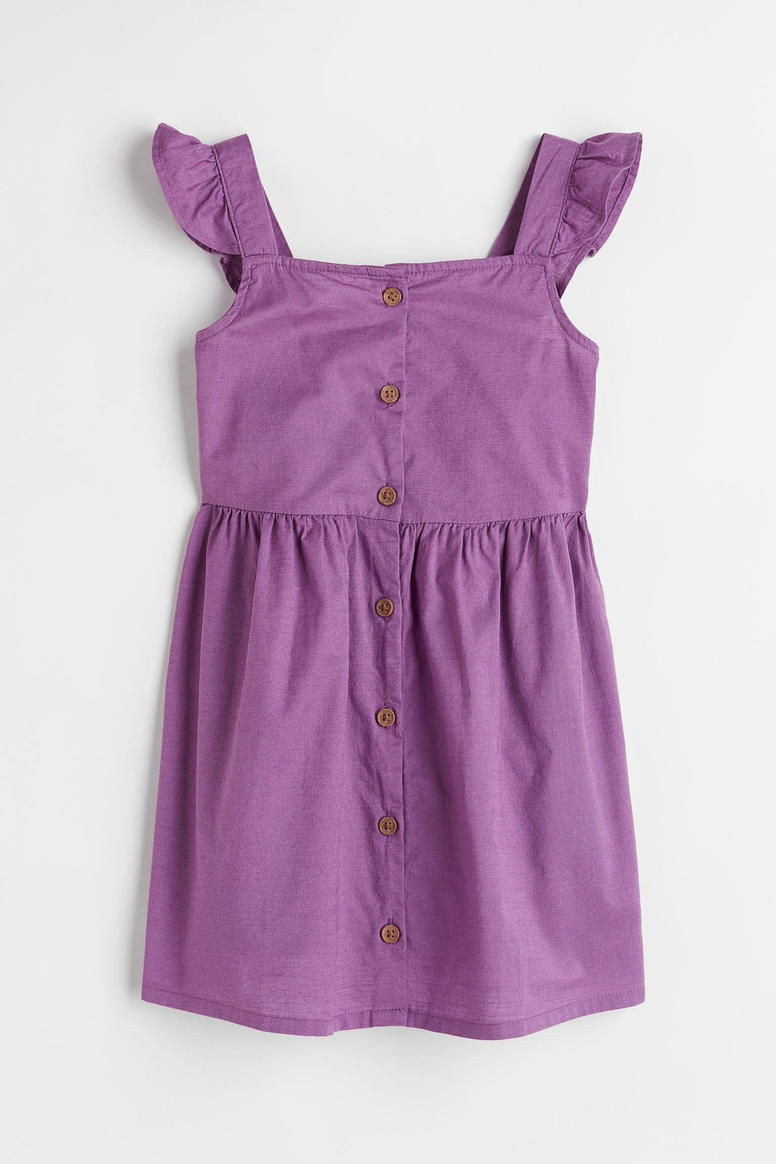 Платье H&M для девочек, фиолетовый-009, размер 110, 931550009