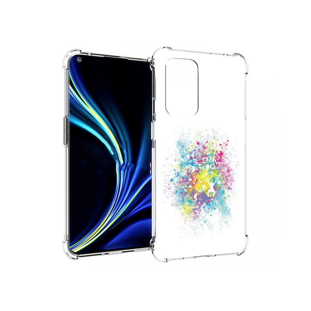 

Чехол MyPads Tocco для OnePlus 9 акварель абстракция (PT159409.128.214), Прозрачный, Tocco