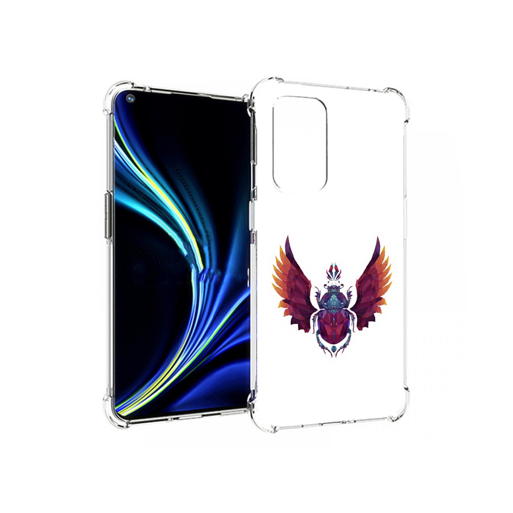 

Чехол MyPads Tocco для OnePlus 9 алмазный скоробей (PT159409.128.219), Прозрачный, Tocco