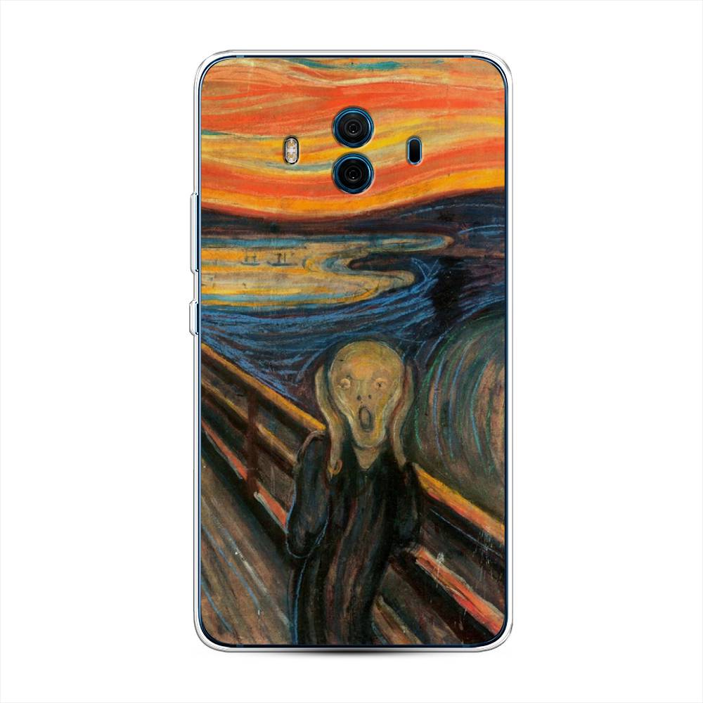 

Чехол Awog на Huawei Mate 10 "Крик", Разноцветный, 63350-9