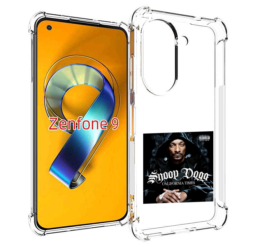 

Чехол MyPads Snoop Dogg CALIFORNIA TIMES для Asus Zenfone 9 (AI2202), Прозрачный, Tocco