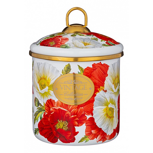

Банка для пищевых продуктов (12x12 см) Маки 950-481, (12x12 см) Маки 950-481