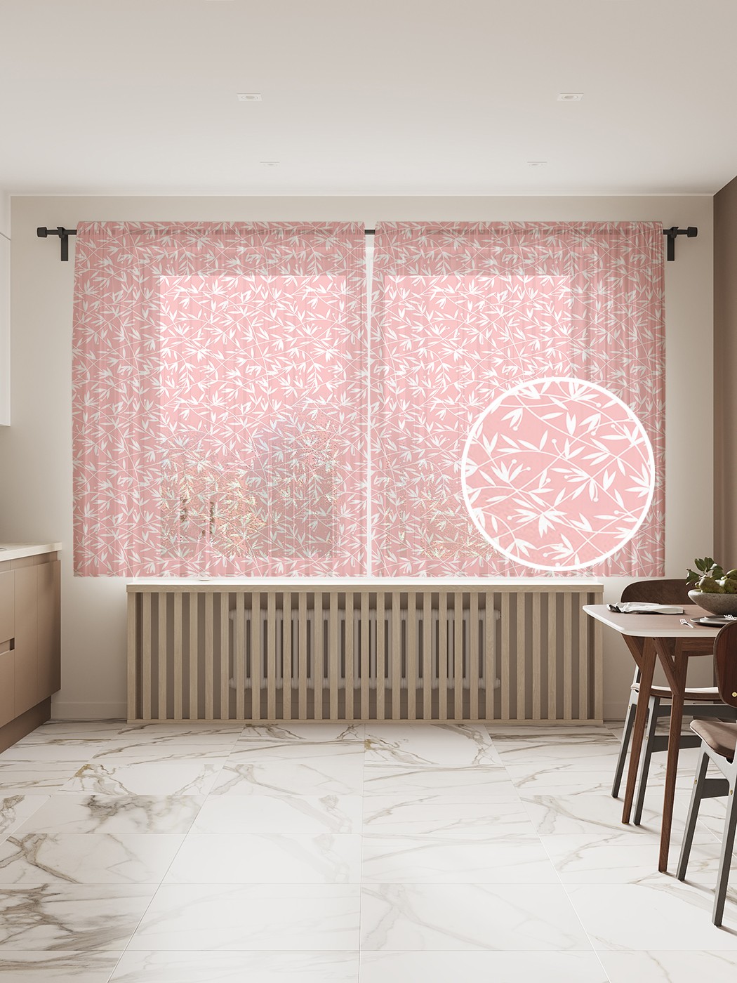 

Фототюль JoyArty "Плети лианы", 145x180 см (2 полотна со шторной лентой + 50 крючков), Плети лианы