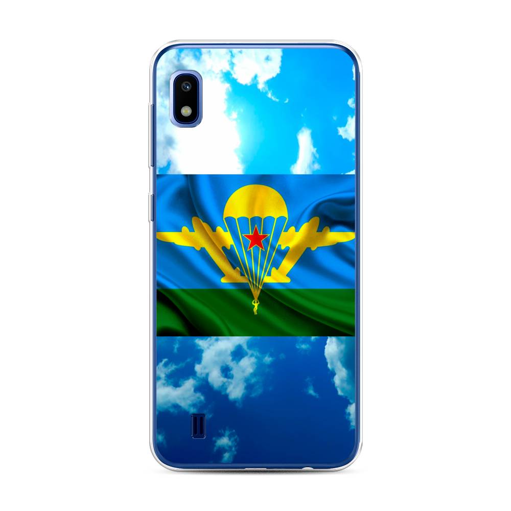 фото Силиконовый чехол "вдв флаг в небесах" на samsung galaxy a10 awog