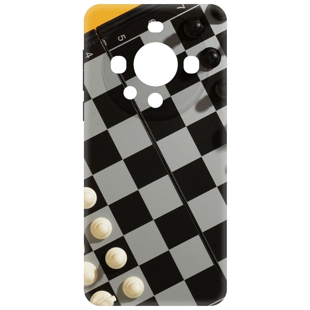 

Чехол-накладка Krutoff Soft Case Шахматы для Huawei Mate 60 черный