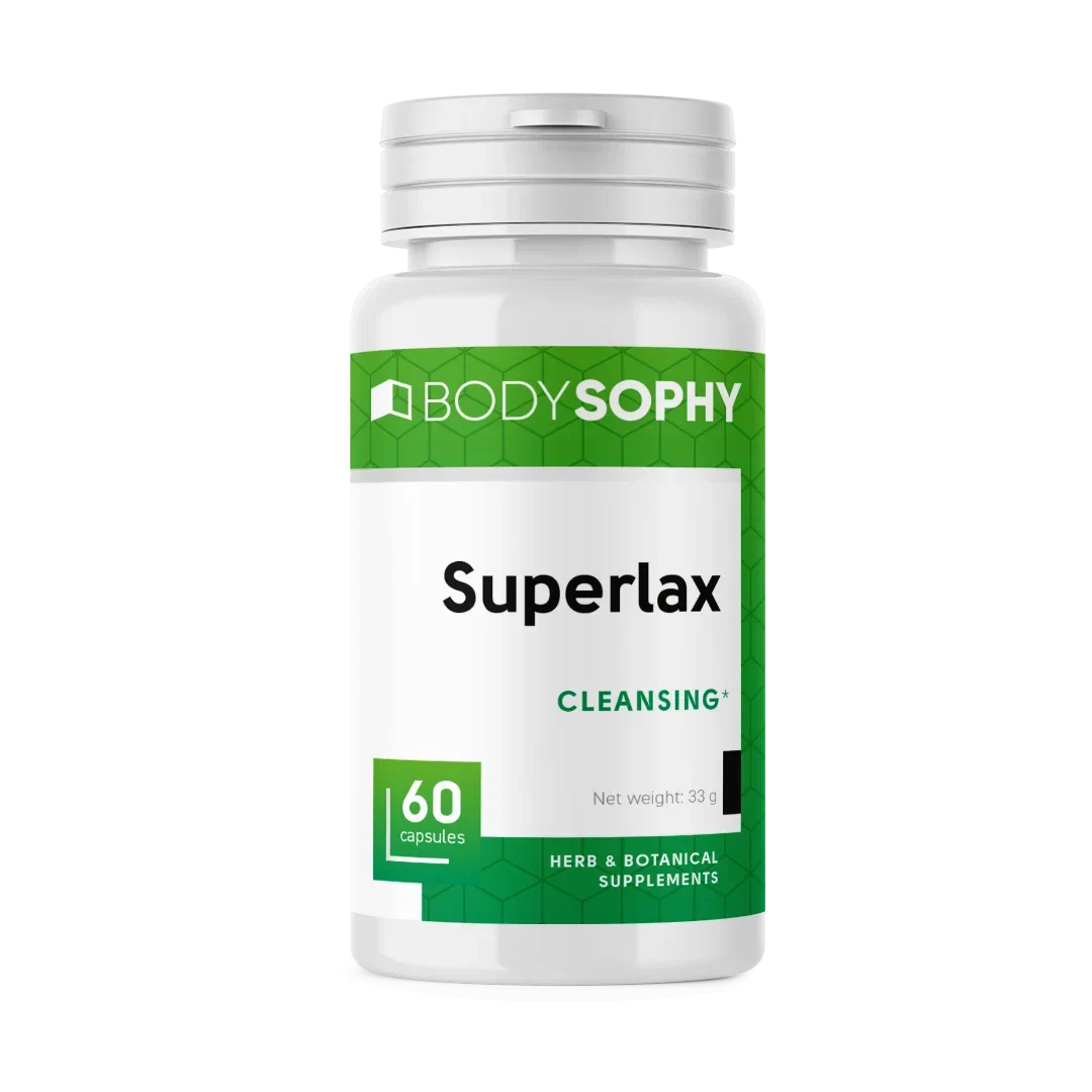 Купить BodySophy Суперлакс капсулы 550 мг 60 шт.