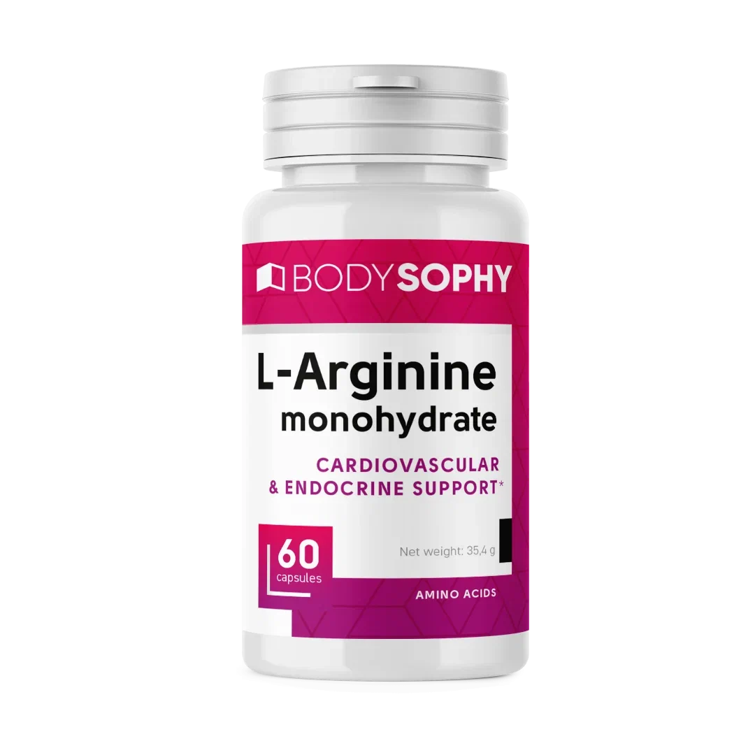 Купить L-Аргинин BodySophy капсулы 590 мг 60 шт.