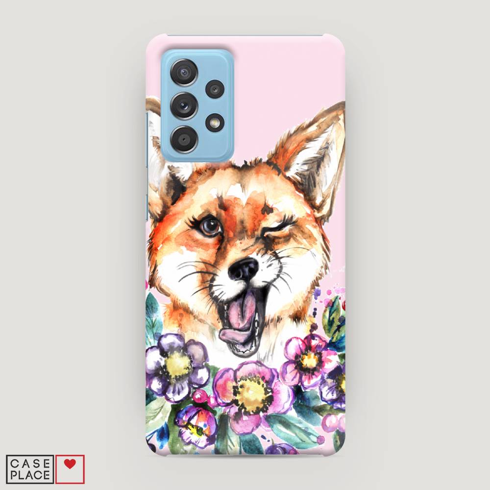 

Пластиковый чехол "Подмигивающая лиса" на Samsung Galaxy A52, 2102420-7