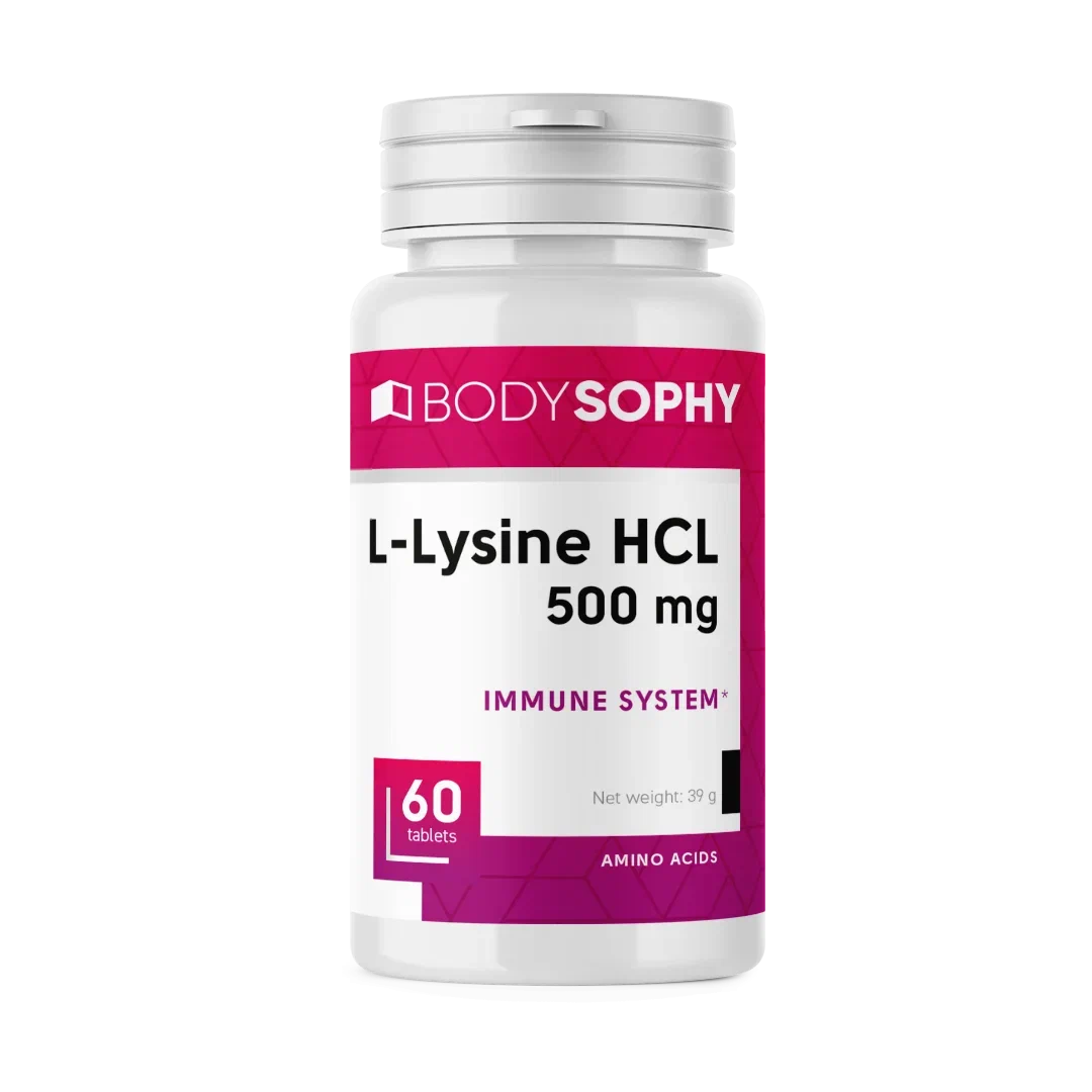 Купить L-лизин BodySophy таблетки 650 мг 60 шт.