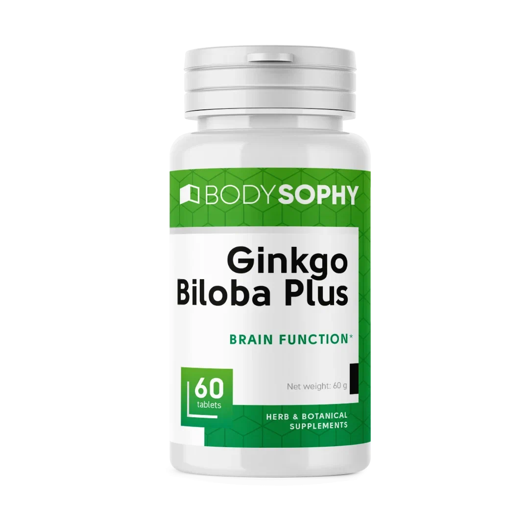 Купить Гинкго Билоба BodySophy Plus таблетки 1000 мг 60 шт.