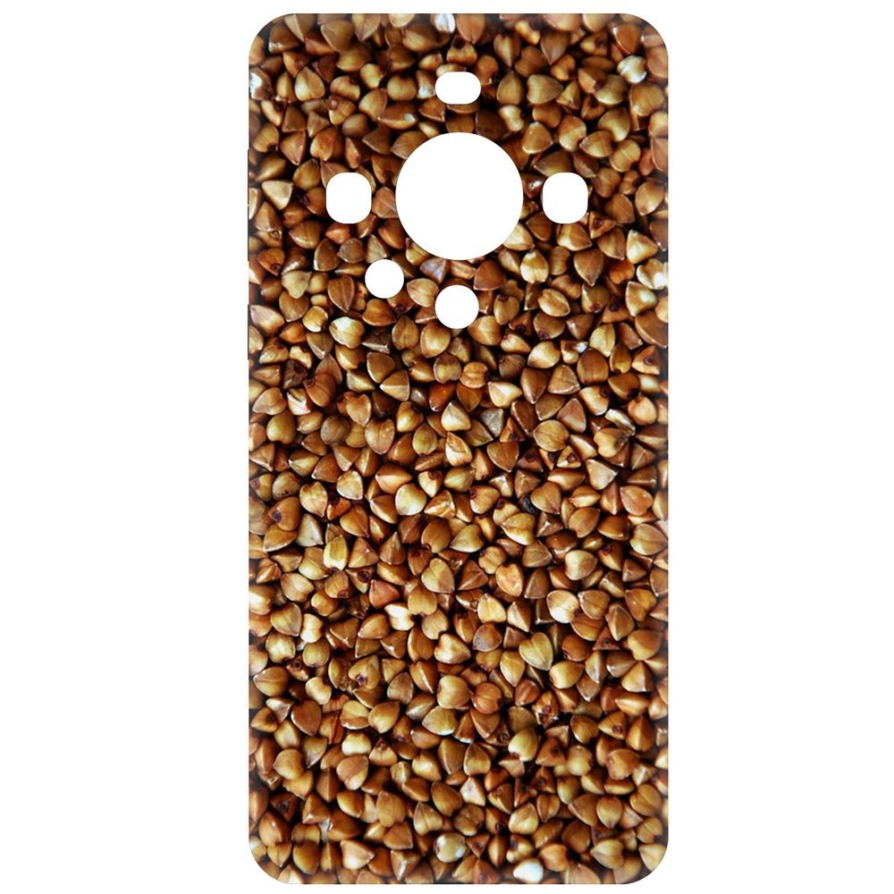 

Чехол-накладка Krutoff Soft Case Гречка для Huawei Mate 60 Pro черный