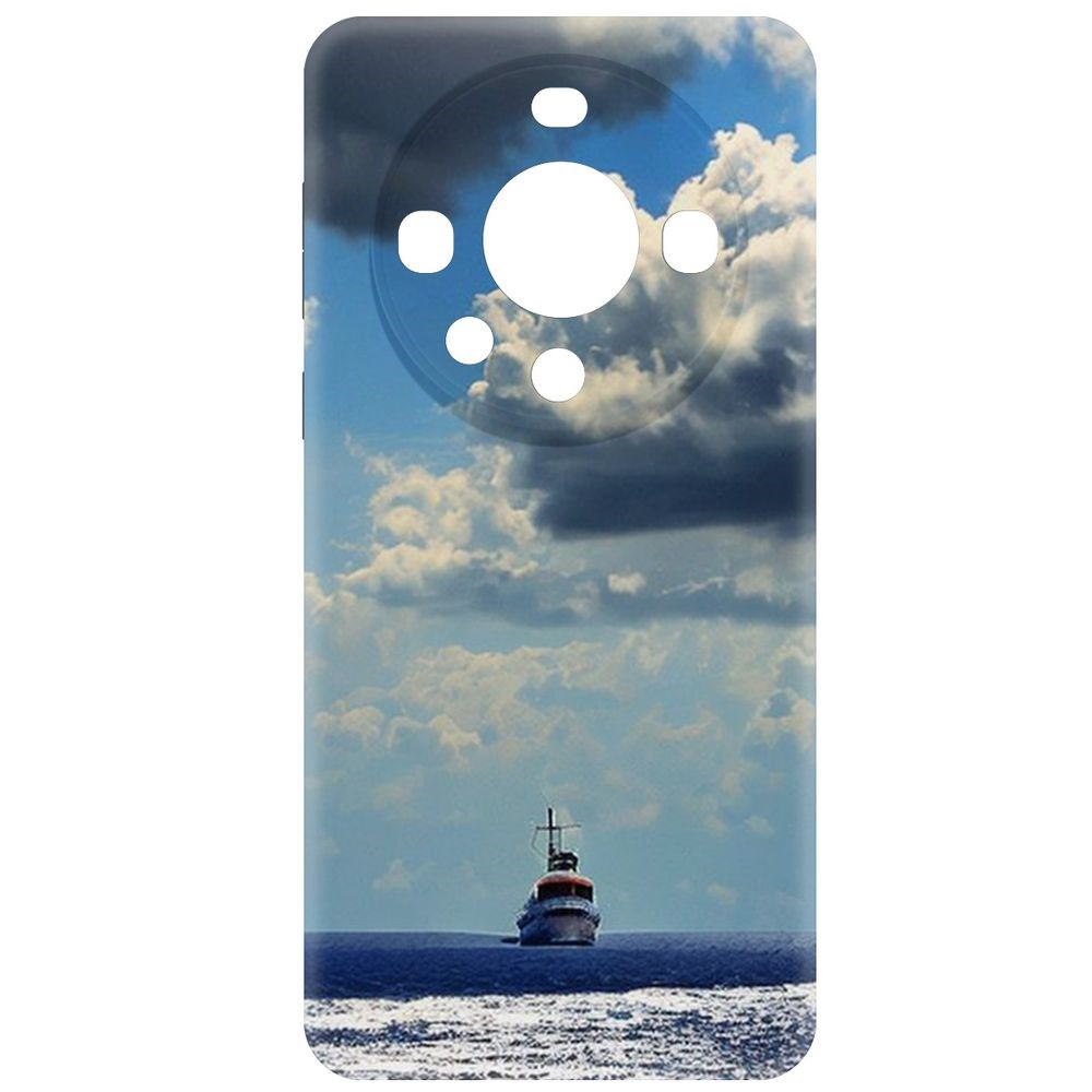 

Чехол-накладка Krutoff Soft Case Море для Huawei Mate 60 Pro черный