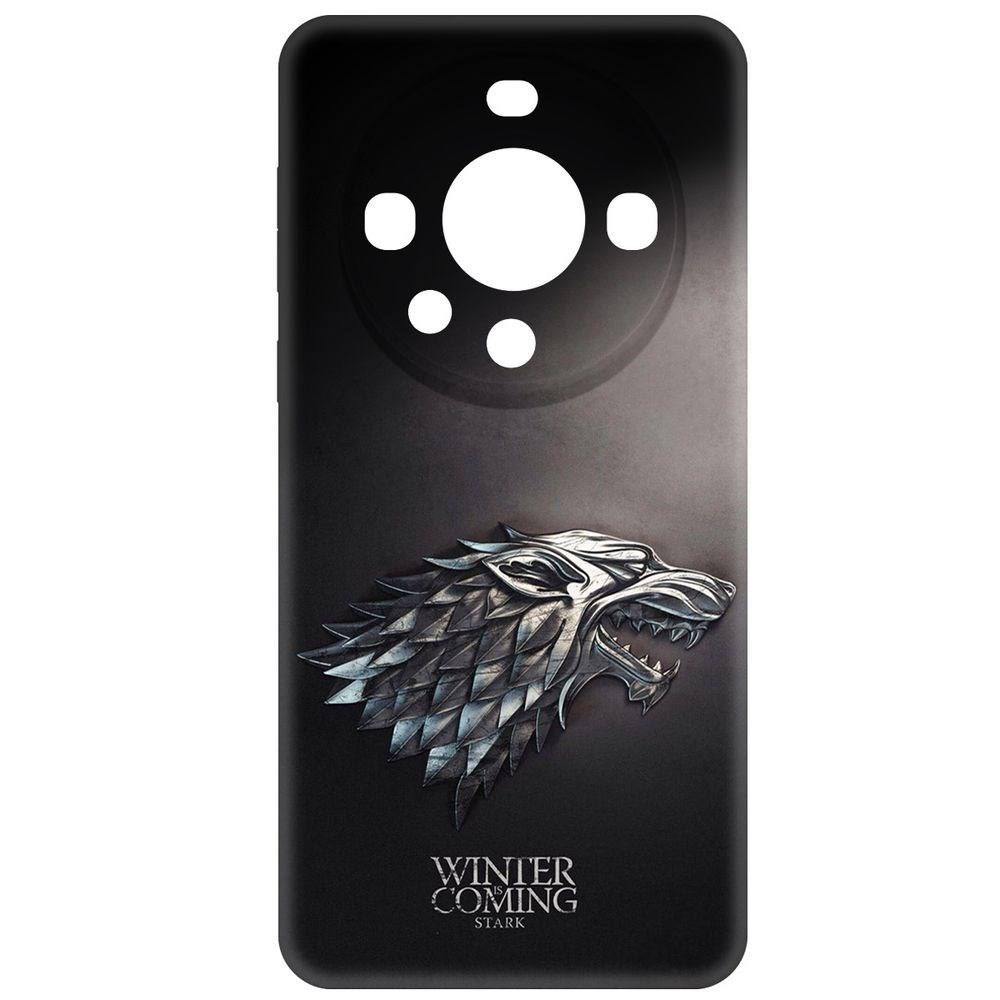 

Чехол-накладка Krutoff Soft Case Игра Престолов. Зима Близко для Huawei Mate 60 Pro черный