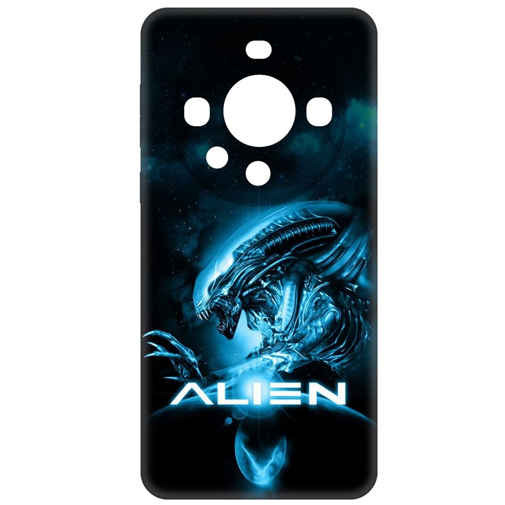 

Чехол-накладка Krutoff Soft Case Чужой. Космос для Huawei Mate 60 Pro черный