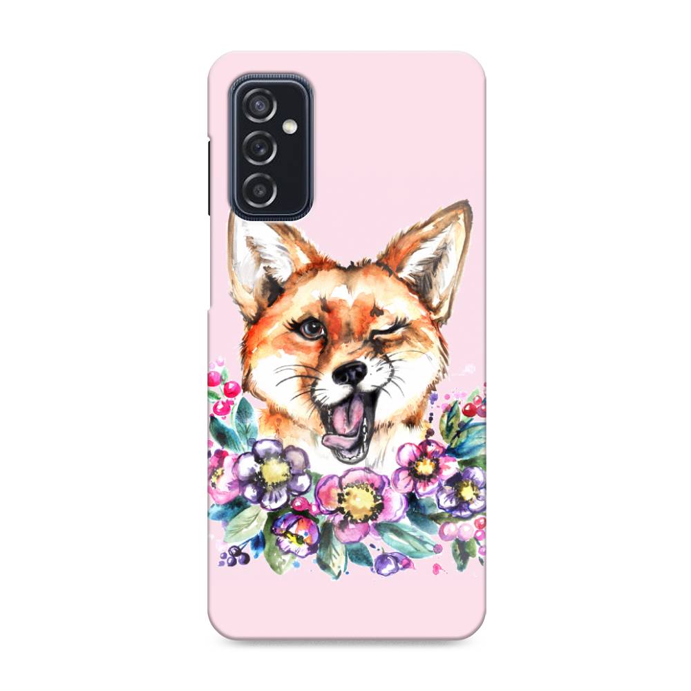 

Пластиковый чехол "Подмигивающая лиса" на Samsung Galaxy M52, 2104320-7