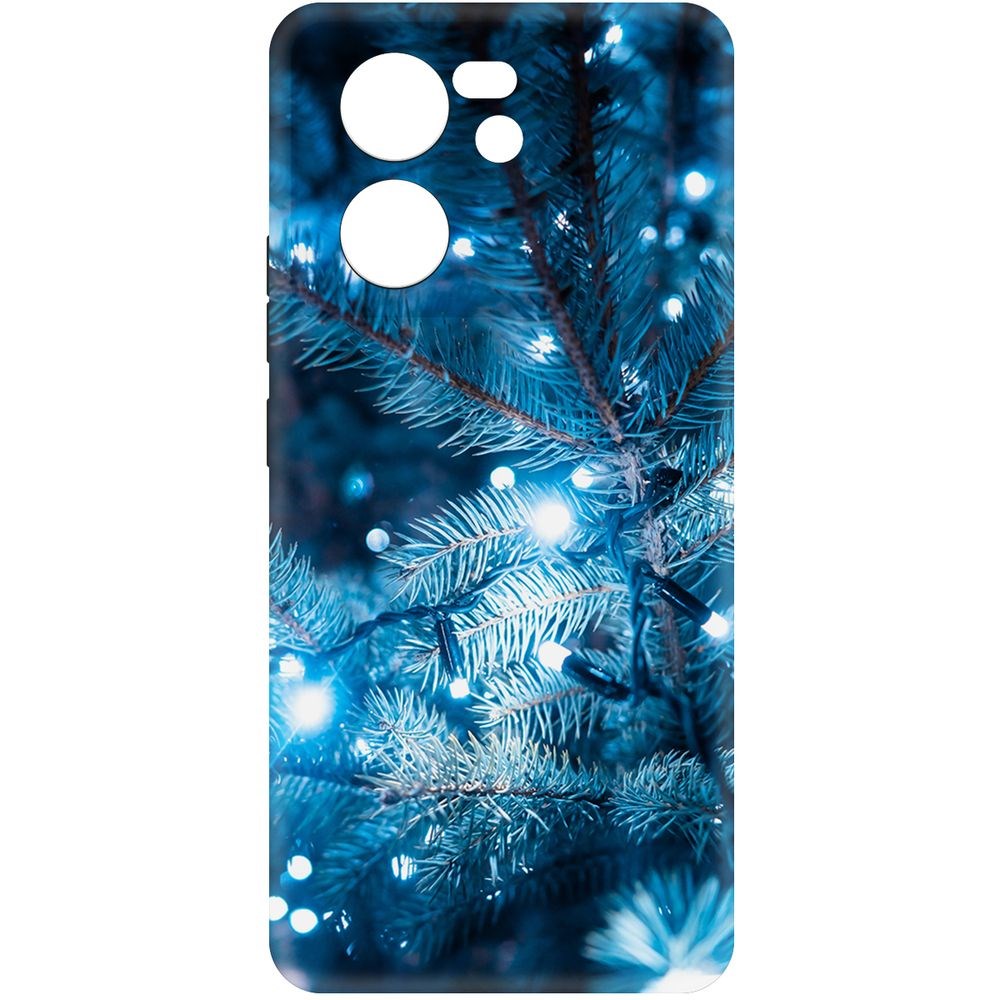 

Чехол-накладка Krutoff Soft Case Гирлянда для Xiaomi 13T черный
