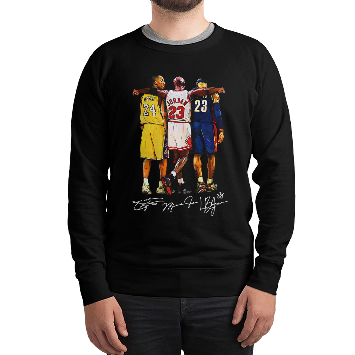 

Свитшот мужской Dream Shirts Легенды Баскетбола черный 48 RU, "Легенды Баскетбола"