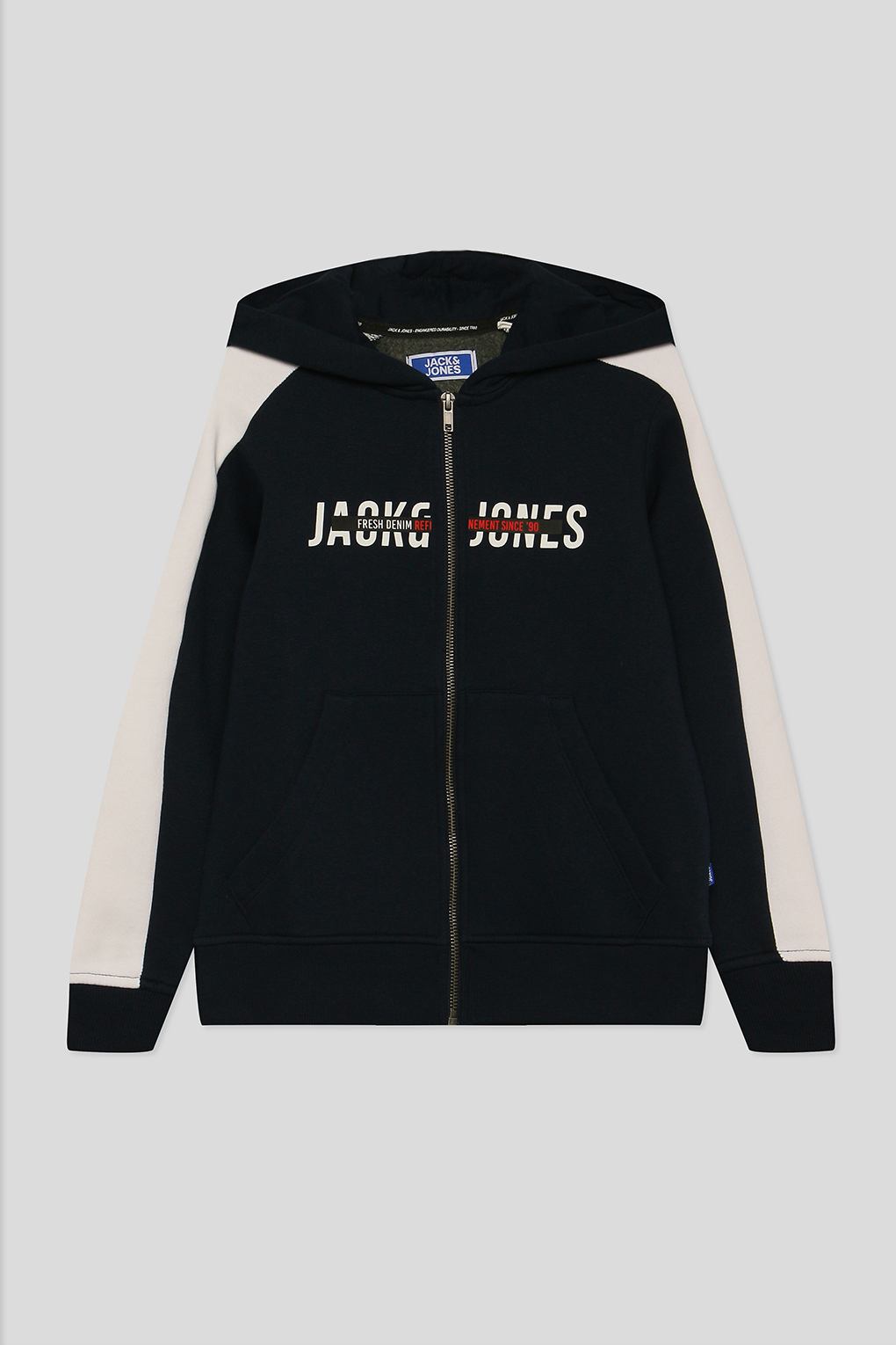 фото Толстовка детская jack & jones 12202245 цв.темно-синий р.152