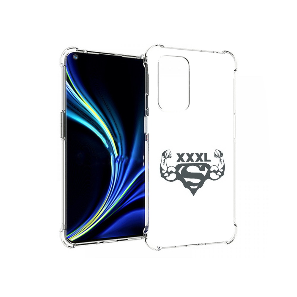 

Чехол MyPads Tocco для OnePlus 9 бодибилдинг супермен (PT159409.128.237), Прозрачный, Tocco