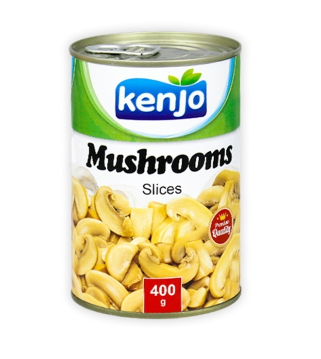 

Шампиньоны Kenjo резанные маринованные 400 г