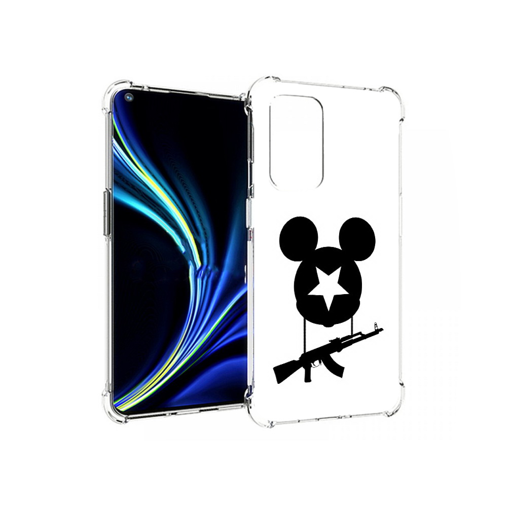 

Чехол MyPads Tocco для OnePlus 9 АК Микки (PT159409.128.26), Прозрачный, Tocco