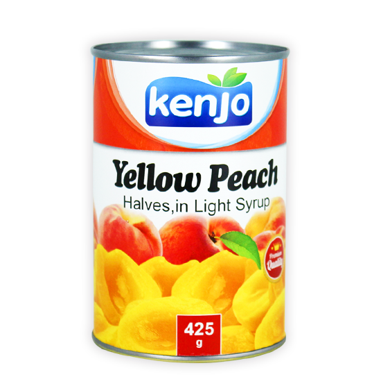 

Персики Kenjo половинки в легком сиропе 425 г